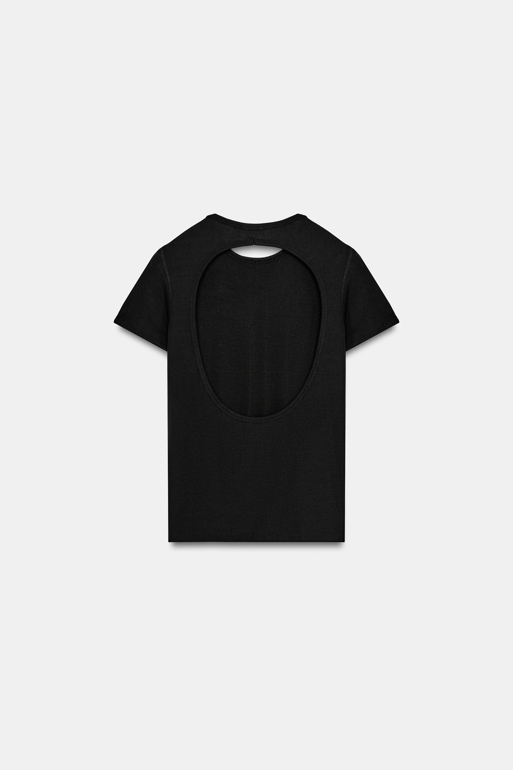 OPEN BACK T-SHIRT
